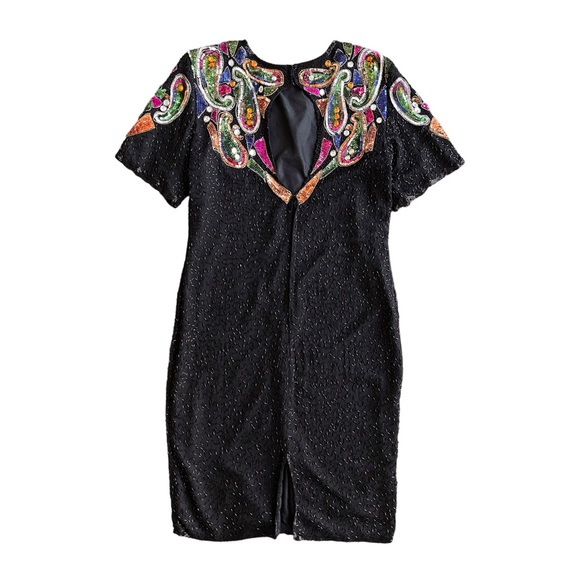 Vintage Beaded Dress - Picture 4 of 4